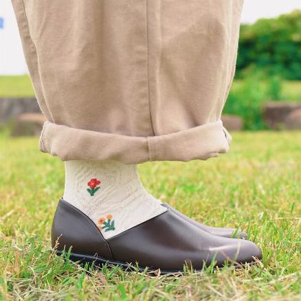 スムース素材のスポックシューズ #SD150（01SD1500）|women