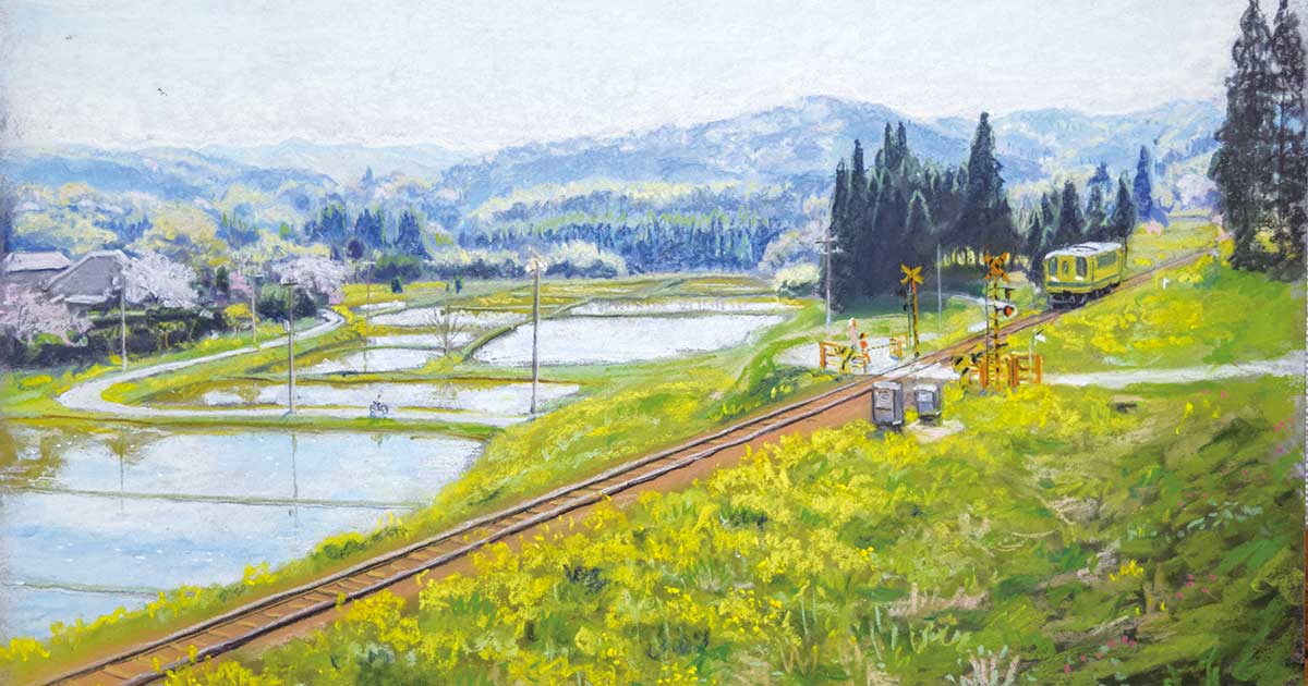 パステル画家が切り取る房総里山の原風景を訪ねて│特集｜Harvest