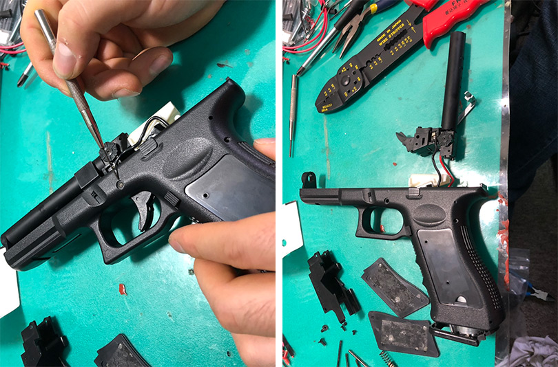 電動ハンドガンが動かない！