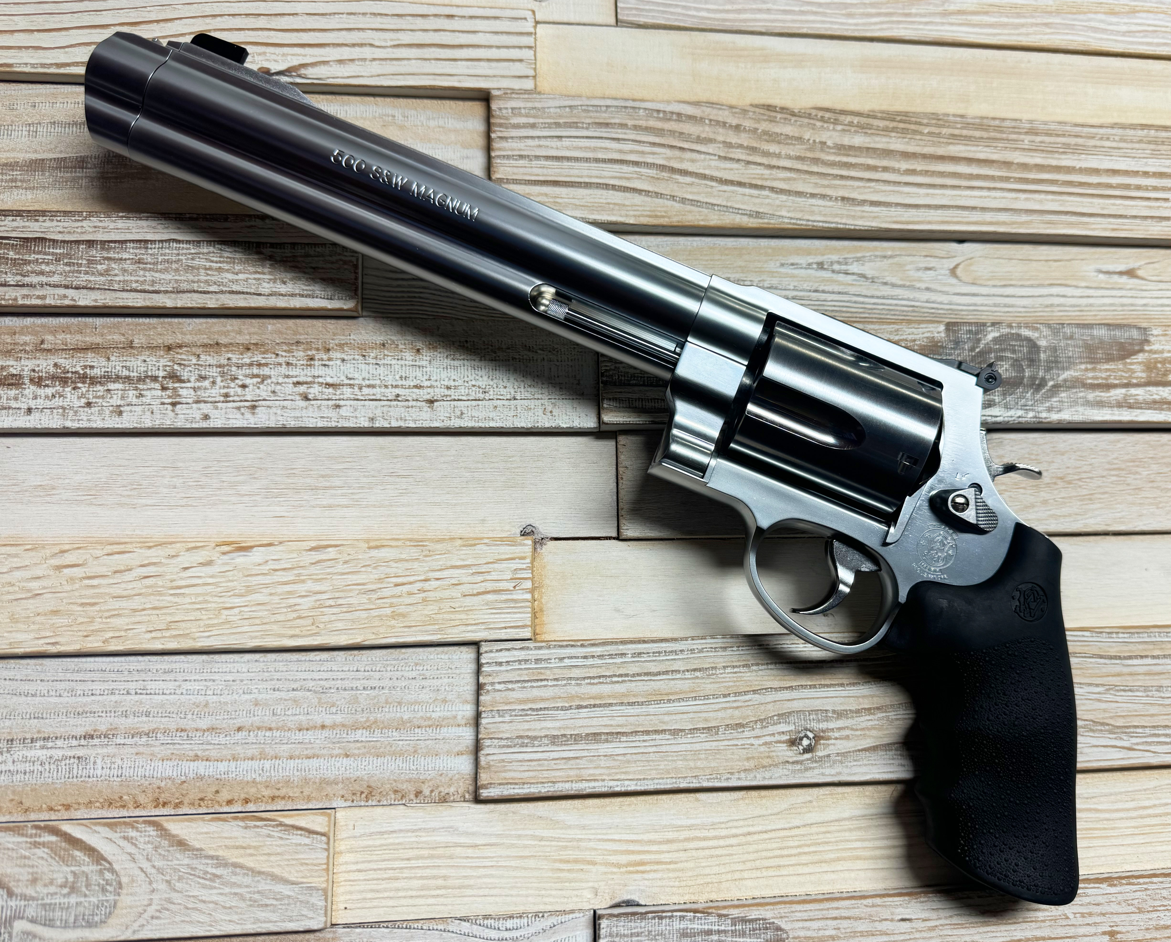 タナカ S&W M500 8 3/8インチ ガスリボルバー レビュー
