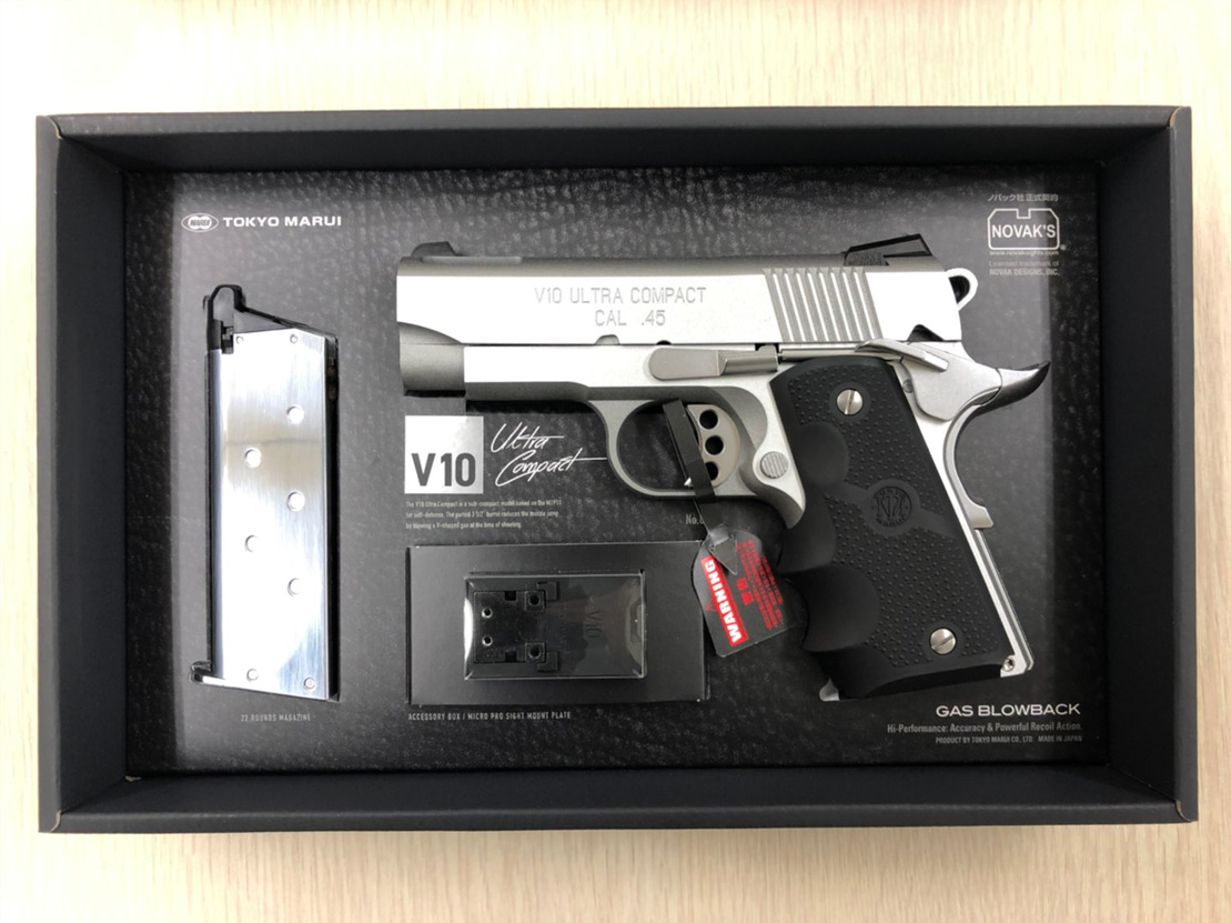 東京マルイ V10 ウルトラコンパクト レビュー