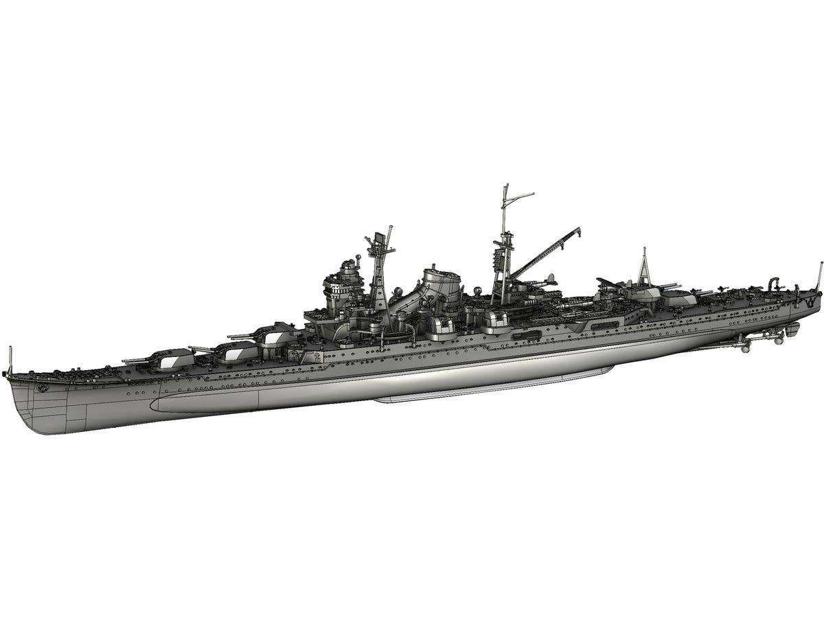 1/700 日本海軍 戦艦 長門 (屈曲煙突 大改装前) | HLJ.co.jp