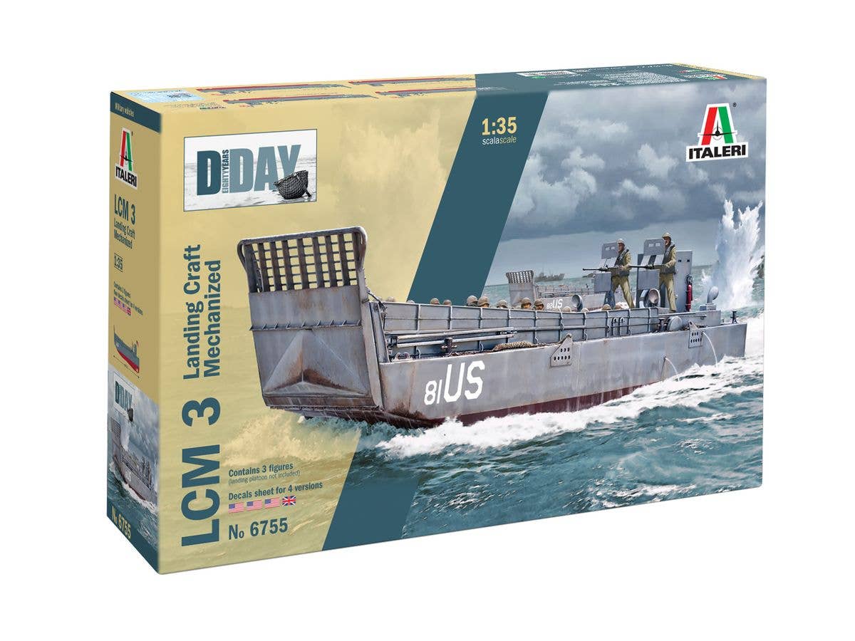 1/35 アメリカ海軍 LCM3 5ft 上陸用舟艇 | HLJ.co.jp