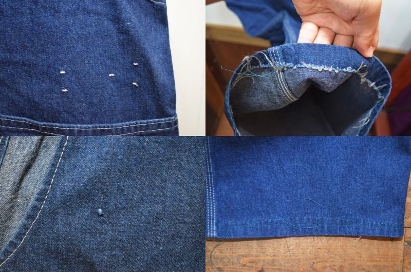 70's OSHKOSH デニムオーバーオール 