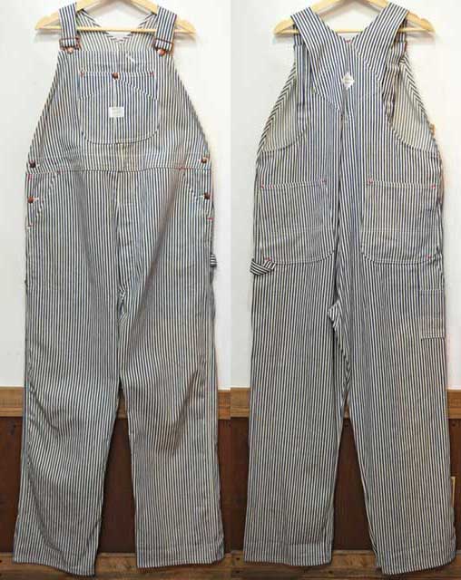 60-70's BIGMAC ヒッコリーストライプ柄 オーバーオール “DEADSTOCK