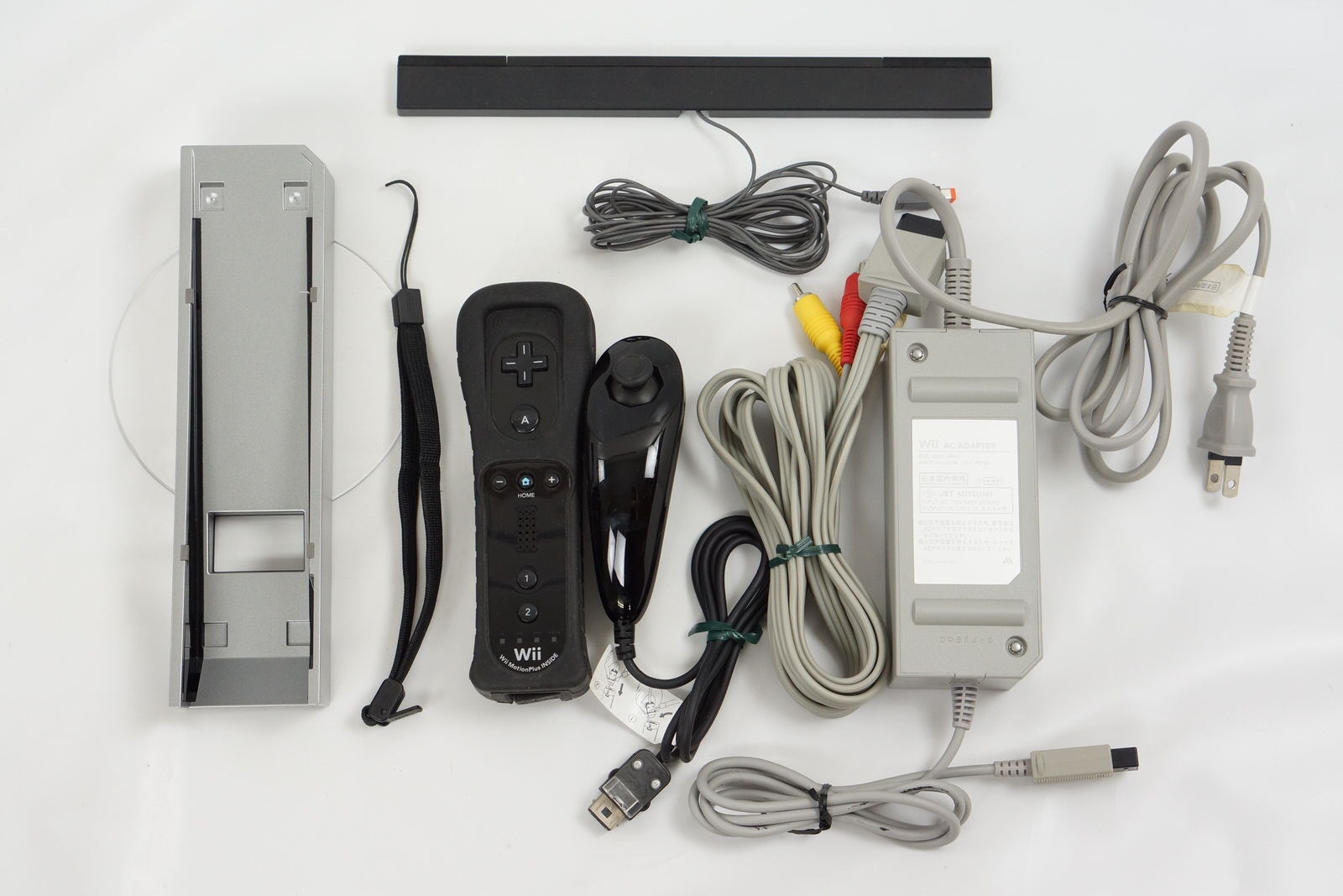 Nintendo Wii Console Boxed Black RVL001 -Japan Model- Tested