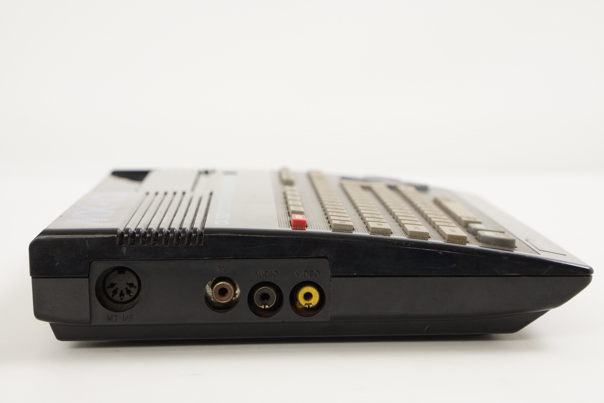 MSX MX-10 BK CASIO Personal Computer Tested JAPAN Game System only