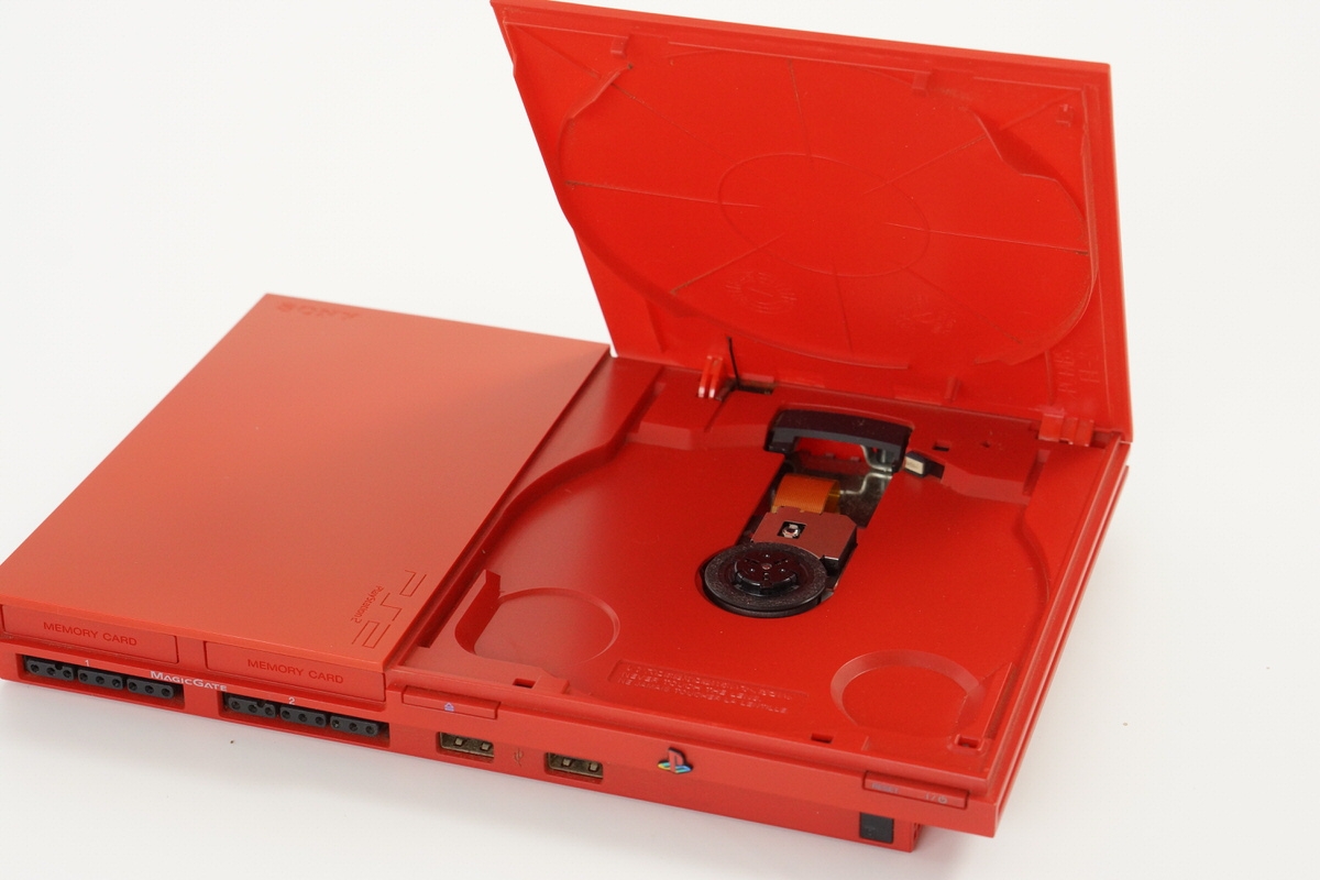 PS2 Slim Console SCPH-90000 CR CINNABAR RED Only for NTSC-J