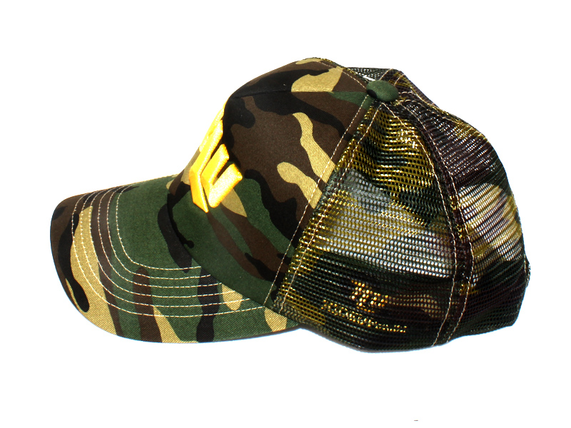 HU-SLMC 刺繍 ロゴメッシュキャップ HIDEUP ハイドアップ