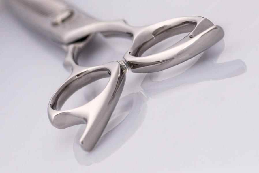 飛燕 コバルト ゼロダメージ セニング メガネ ハンドル｜美容ハサミ