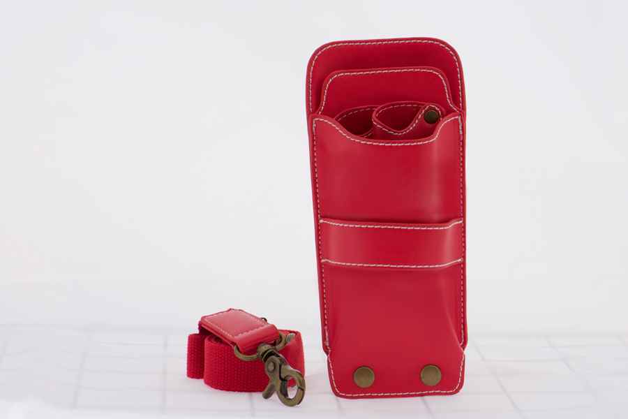 PASSION カザーレス シザーケース 赤 レッド Red｜美容ハサミなら飛燕