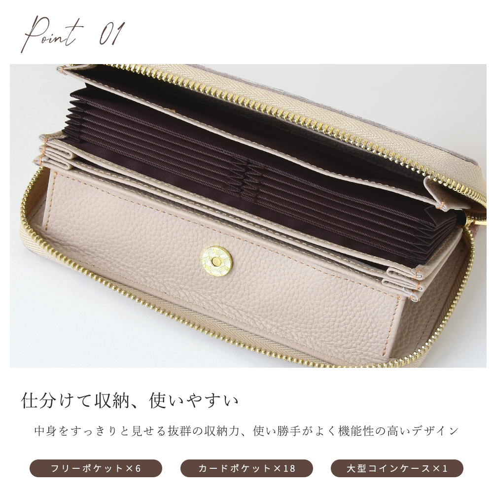 エナメルクロコレザー 長財布 HIGHCAMP FACTORY OFFICIAL STORE