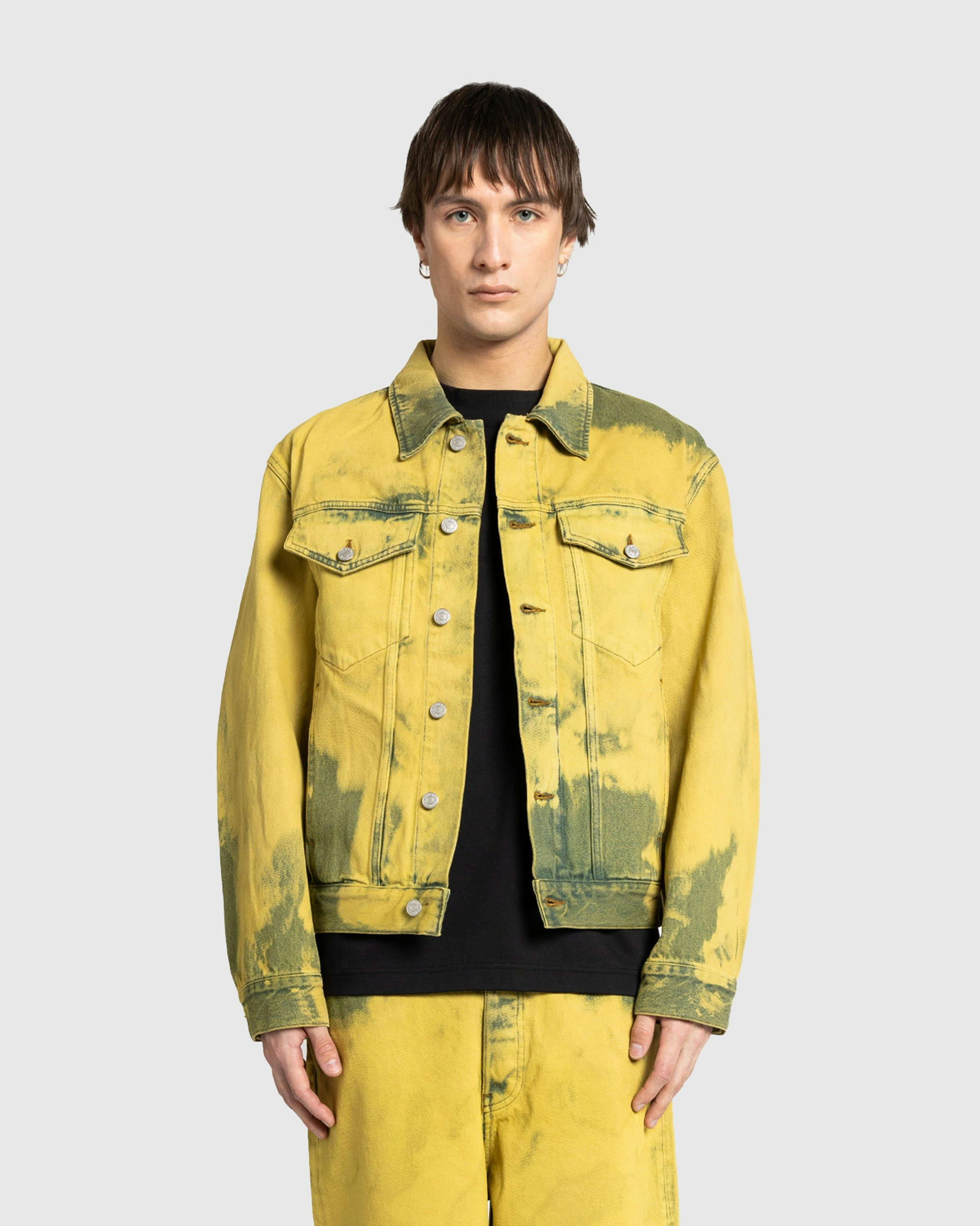 Dries van Noten – Vuskin Denim Jacket Lime