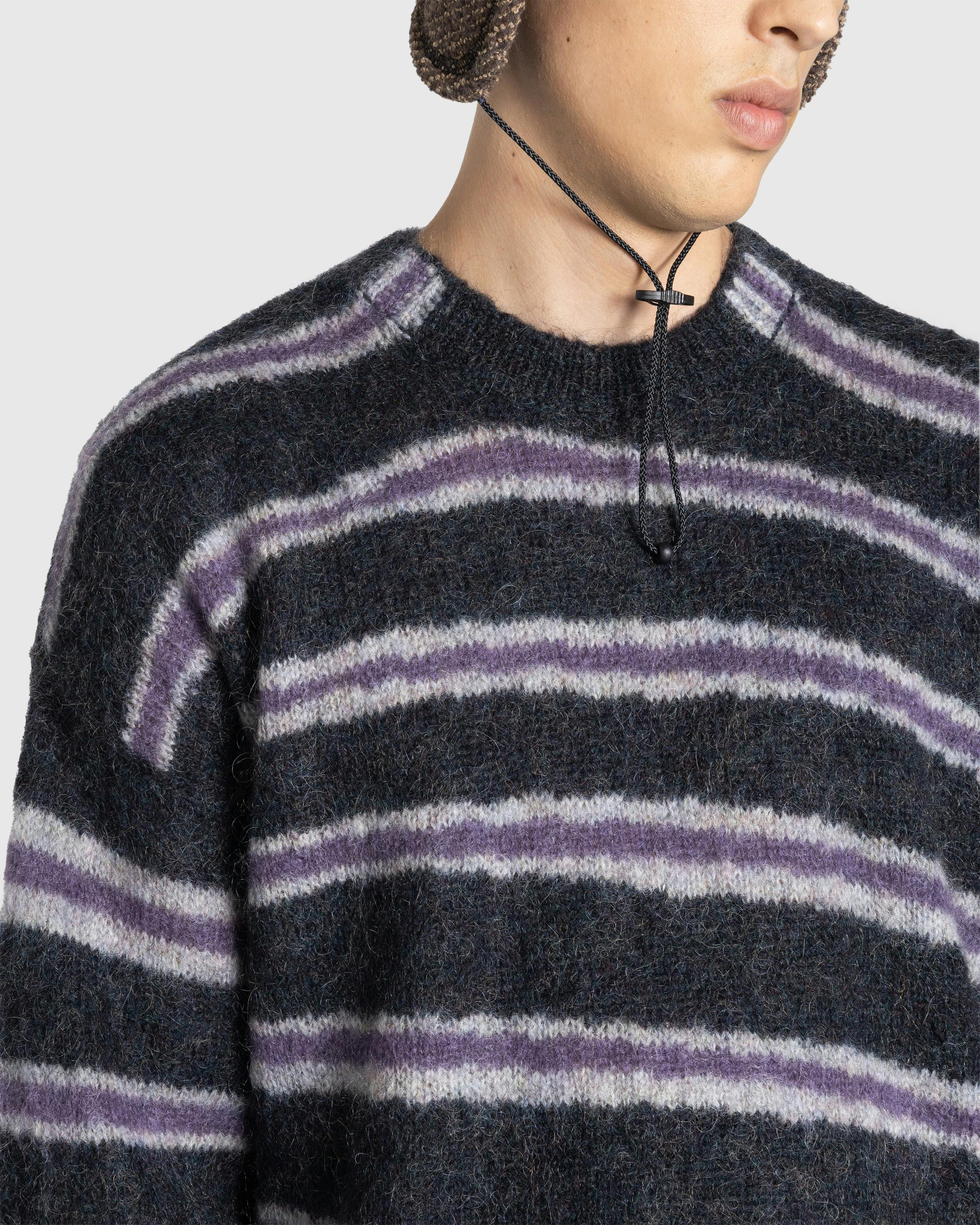 Acne Studios – Mohair Blend Jumper Dark Grey Melange/Multi