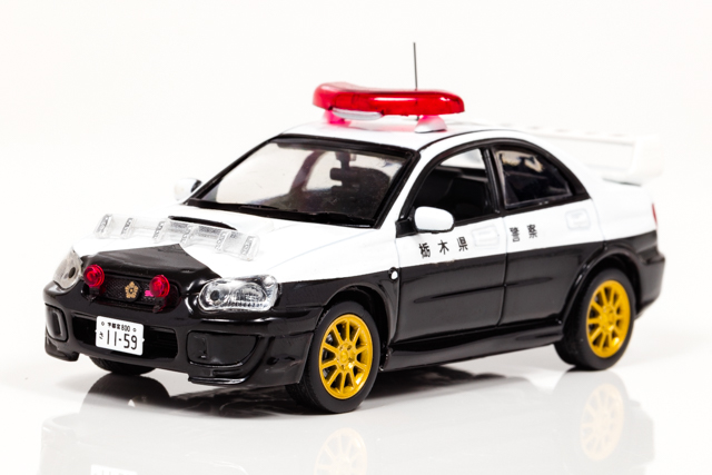 1/43 スバル インプレッサ WRX STi 2004 栃木県警察高速道路交通警察隊