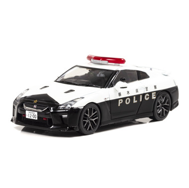 1/43 日産 GT-R (R35) 2018 栃木県警察高速道路交通警察隊車両 株式