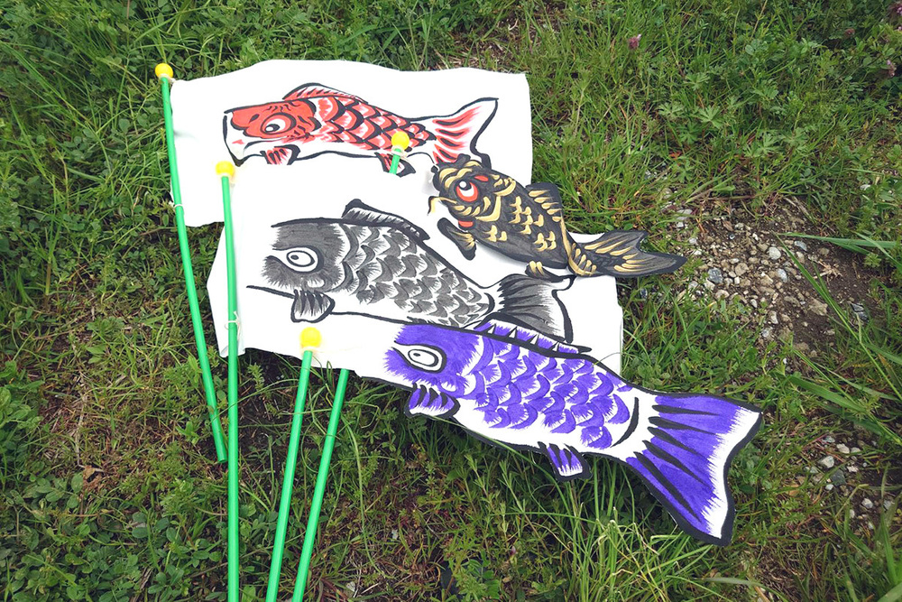 江戸手描き鯉のぼり製作ワークショップと限定商品in横浜 | 職人手作り