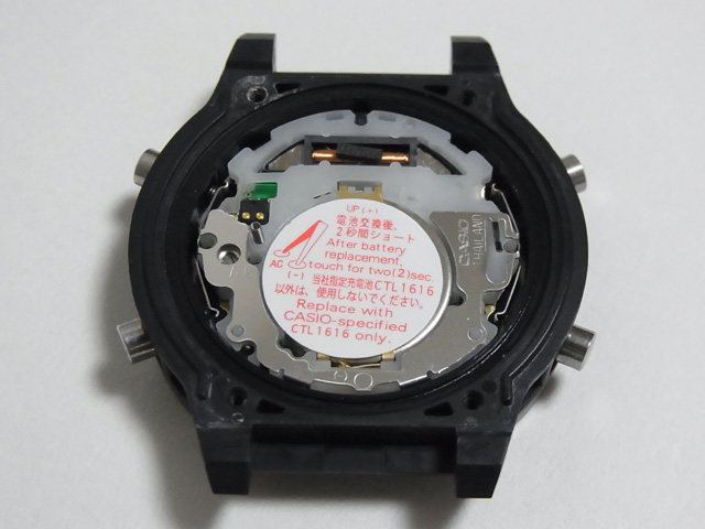 カシオ G-SHOCK GW-M5610/3159の修理その3 – 無駄な戯言ver3.3D