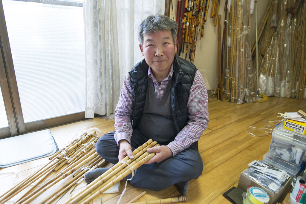 涸沼 釣りと釣り竿 | ラムサール条約登録湿地 涸沼