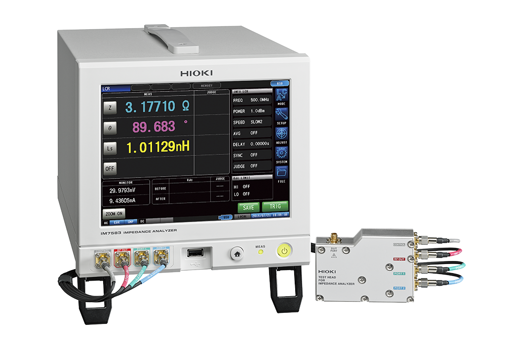 インピーダンスアナライザ 〜3GHz | Products | HIOKI