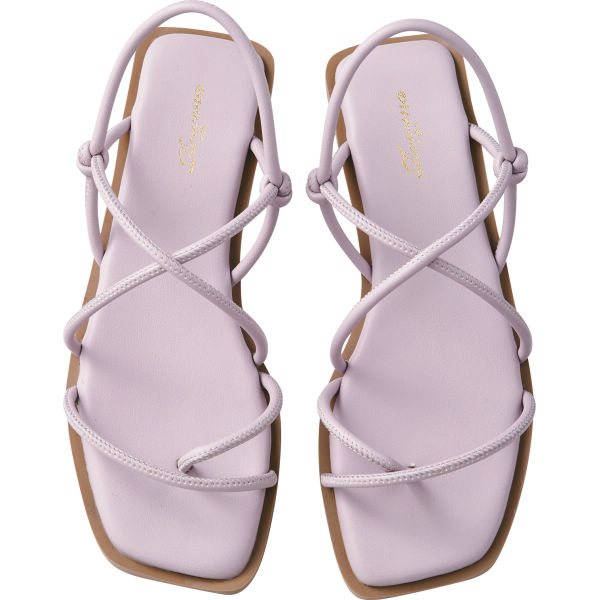 レディースストラップサンダル(ふかふかインソール)【22.0～25.5cm対応