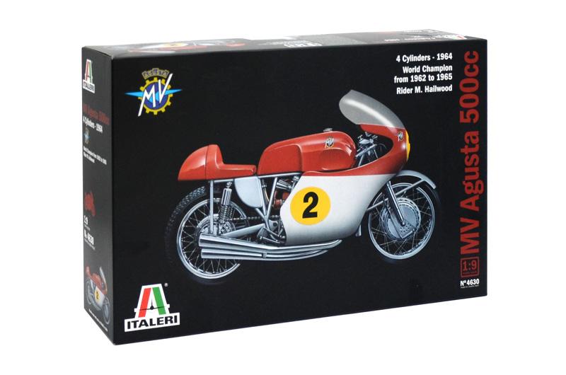 1:9 MV Agusta 500 cc. 4 Cylinders - 1964 | IT-4630 | Italeri