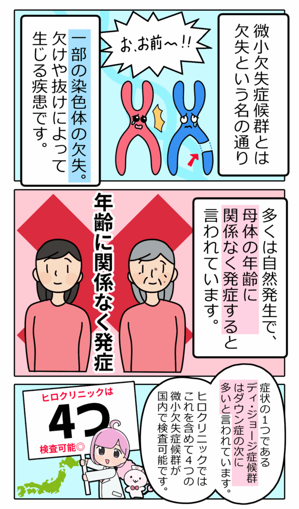 知的障害を伴う4つの微小欠失症候群とは？