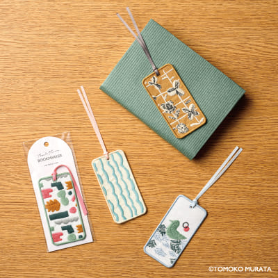 ムラタトモコ 刺繍しおり Harvest（実り）｜HISAGO ヒサゴ株式会社