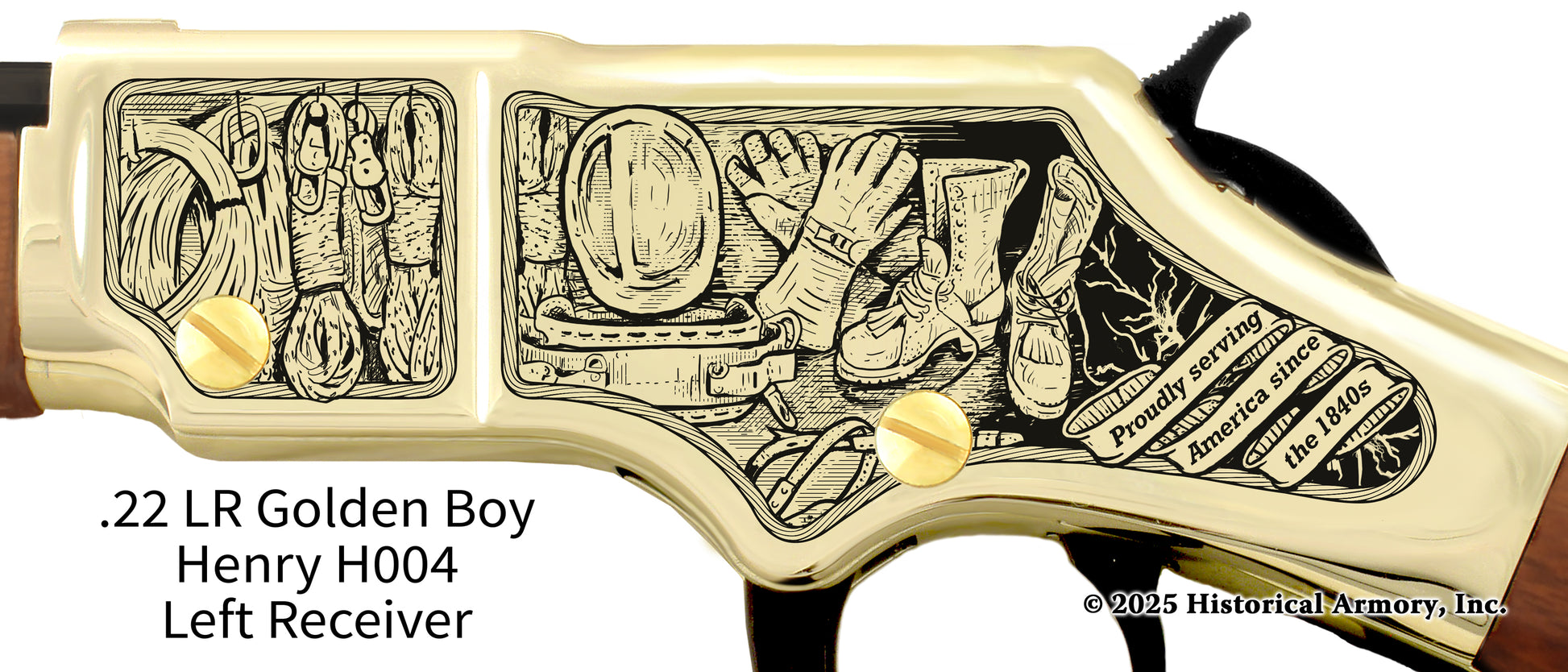 Power Lineman Edition Engraved Rifle – Historical Armory