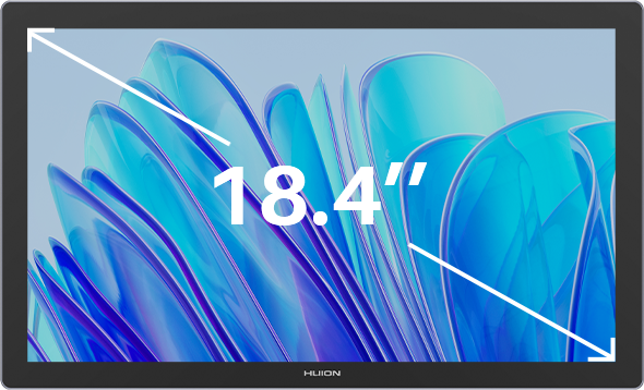 Huion Kamvas Pro 19 - 4Kタッチ対応 液晶ペンタブレット
