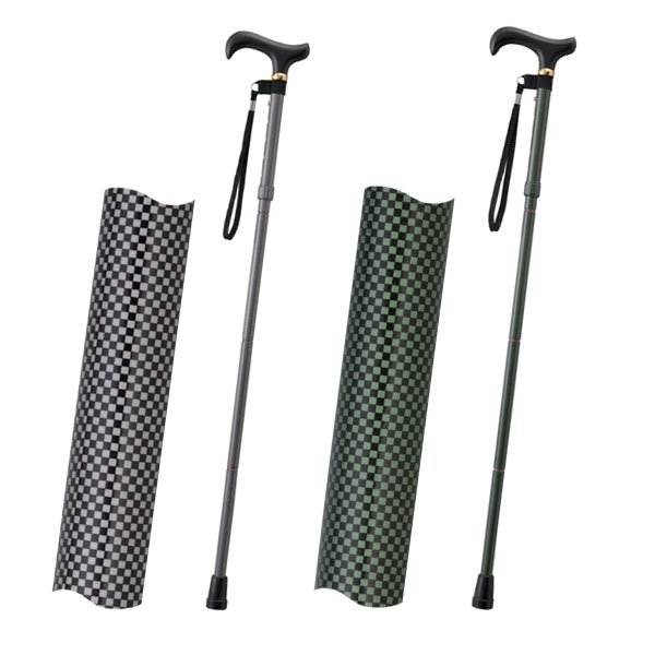 幸和製作所(TacaoF)】折りたたみ式伸縮ステッキ EOP-109 |杖販売の介護