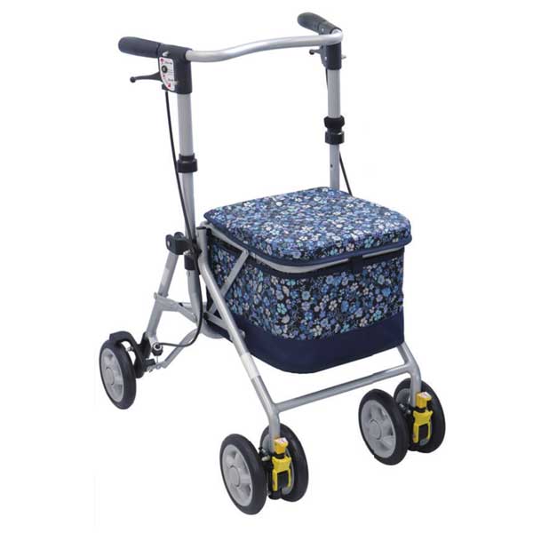 島製作所】四輪歩行器 シンフォニースリムBOX | 手押し車 通販の