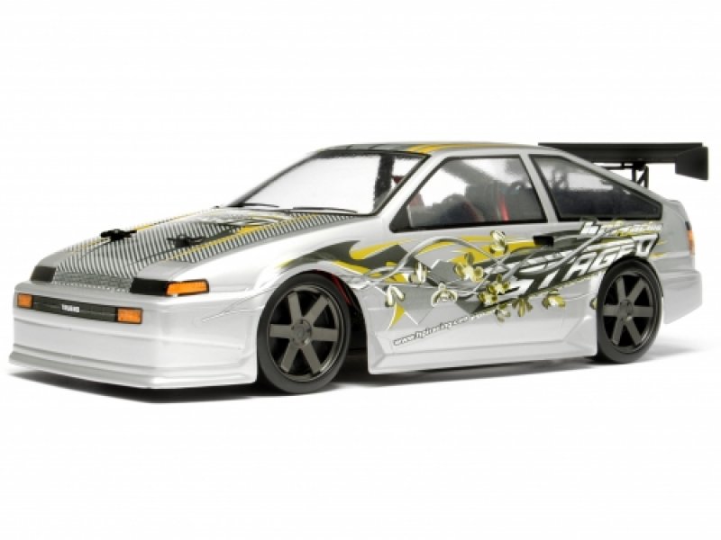 642 RTR MICRO RS4 DRIFT WITH TOYOTA SPRINTER TRUENO AE86 BODY