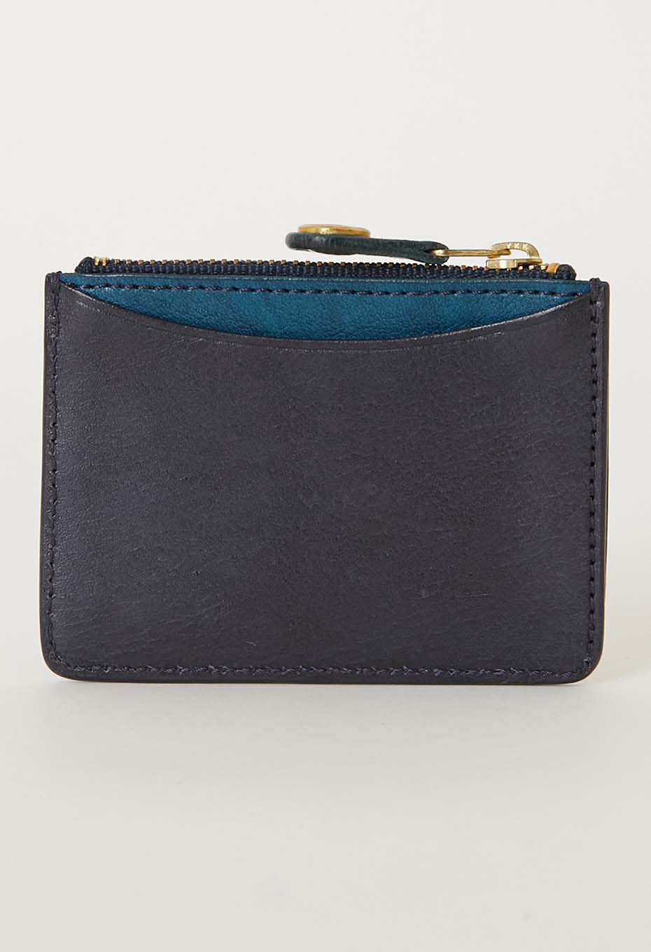 Damasquina インディゴレザー ミニマム ウォレット | DAMASQUINA