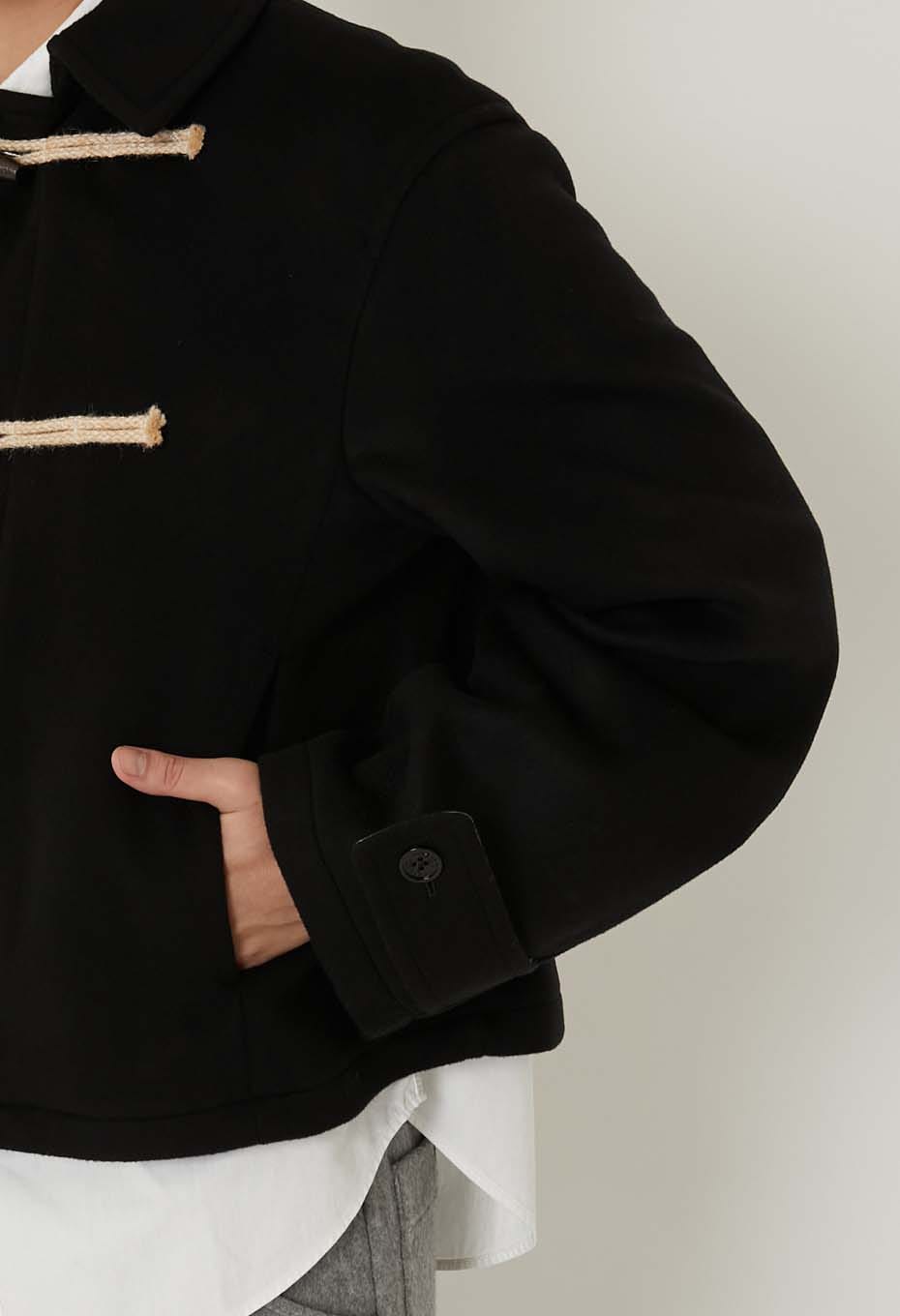 SHINYA KOZUKA / Duffle Jacket with No Beads | SHINYA KOZUKA
