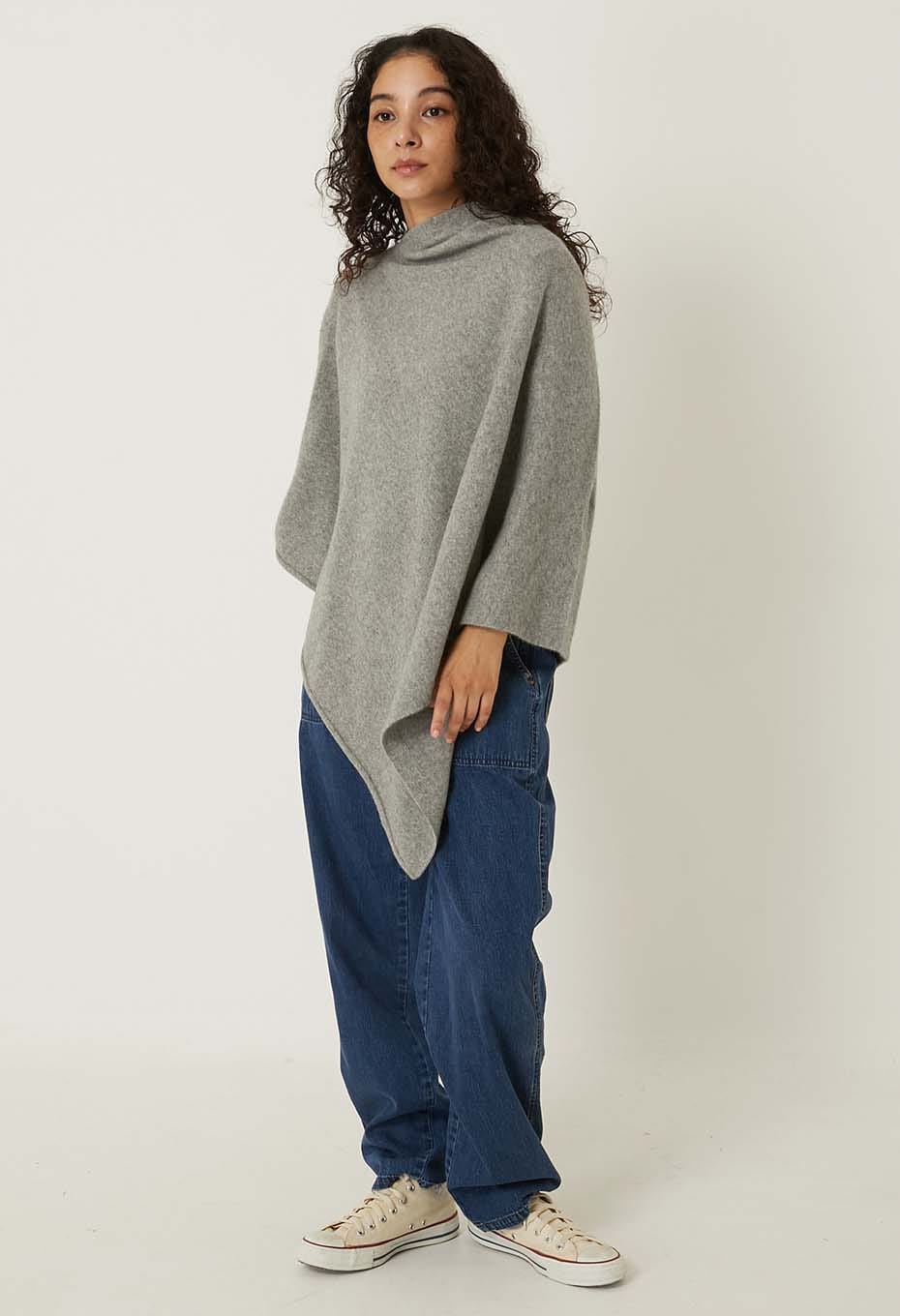 CT.Plage /カシミヤ ラクーン ポンチョ | C.T.plage | ハリウッド