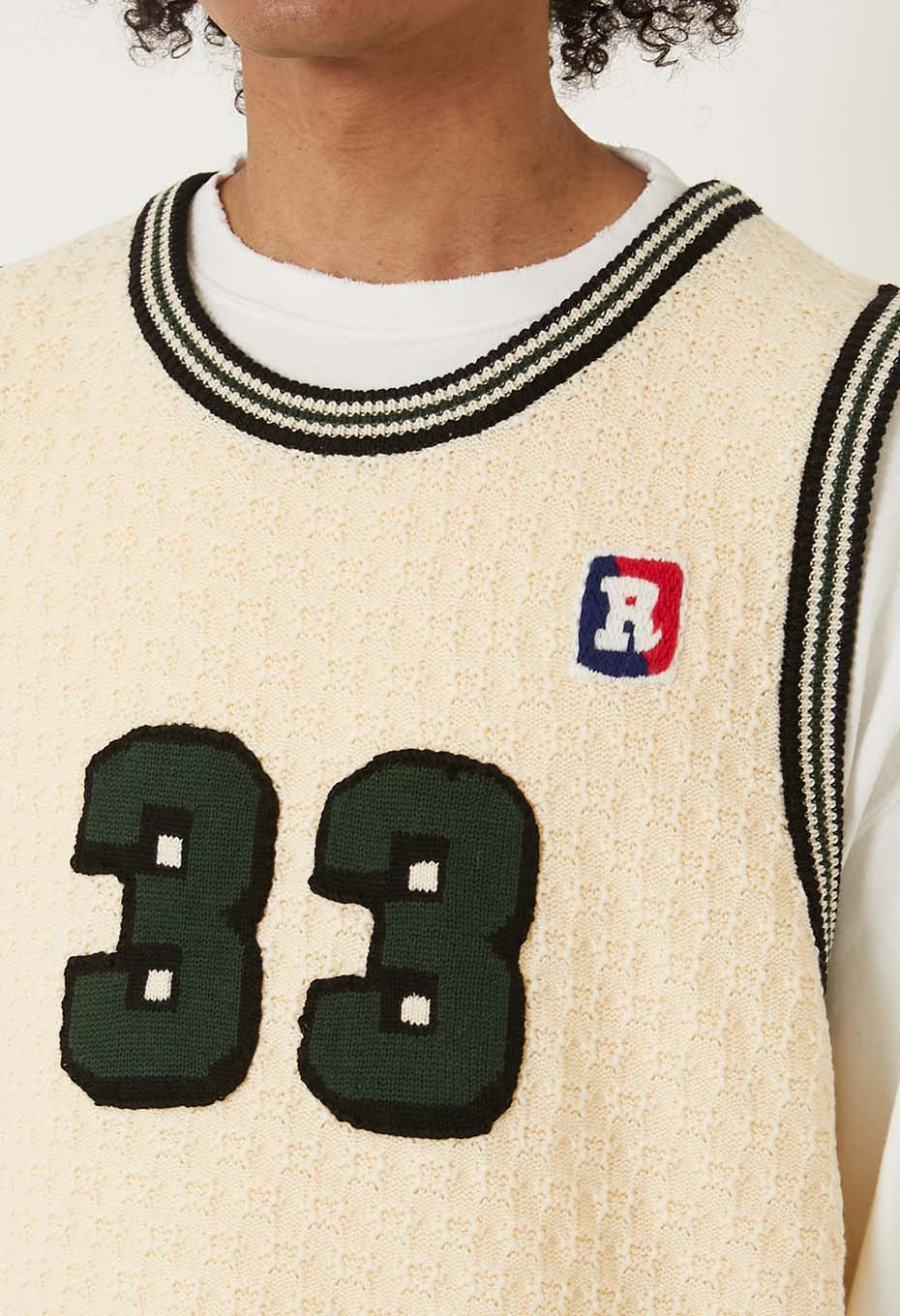 RICE NINE TEN / Knitting Basketball Shirt | RICE NINE TEN