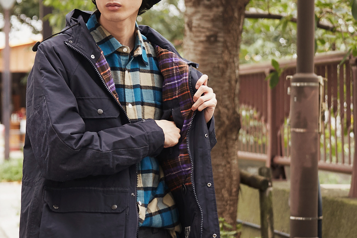 MT.RAINIER DESIGN/BLUE BLUEコラボレーションのマウンテンパーカー