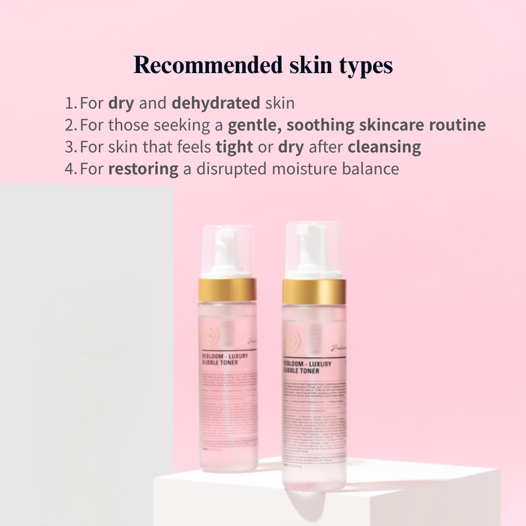 Rebloom Luxury Bubble Toner (200ml) – Hyafilia USA