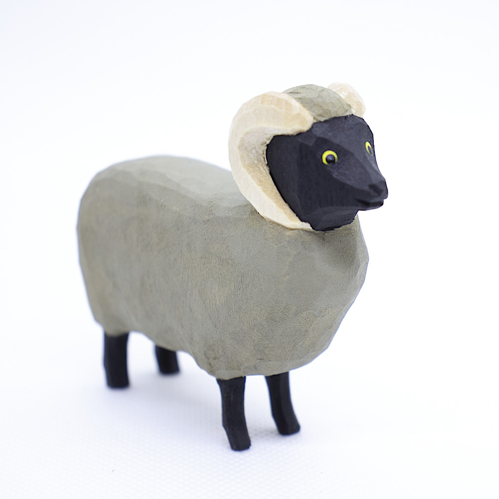 1550 黒い羊 上向き：生活・くらし：百町森