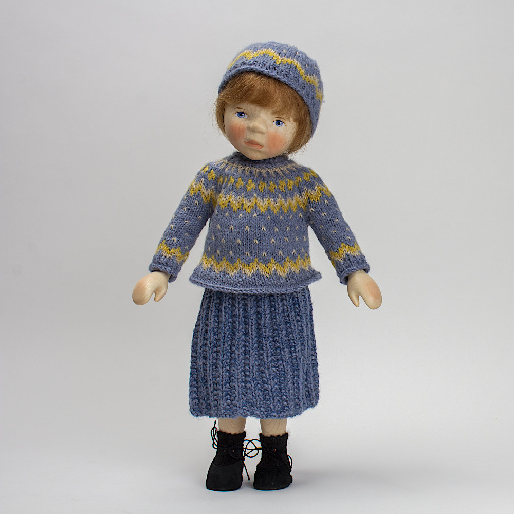 ポングラッツ人形木製（H384）：おもちゃ：百町森