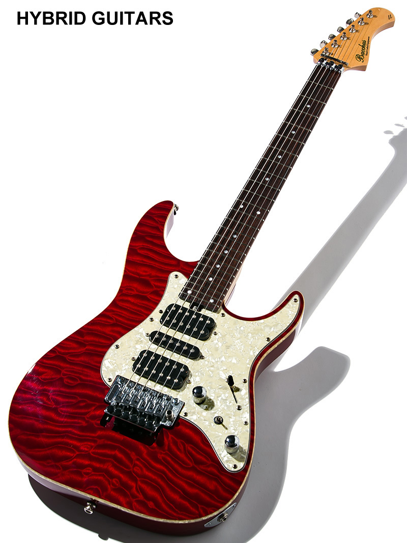 BACCHUS STRATOCASTER バッカス チェリーサンバースト BACCHUS