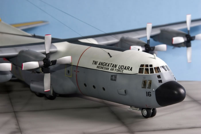 Italeri's 1/72 scale C-130H Hercules by Danumurthi Mahendra