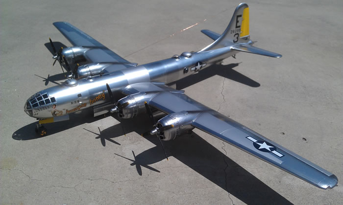 Revell-Monogram 1/48 scale B-29 Superfortress by Bob Duke