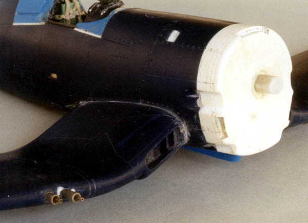 Vought F4U-7 Corsair by Darren Mottram (Academy, Heller and Others