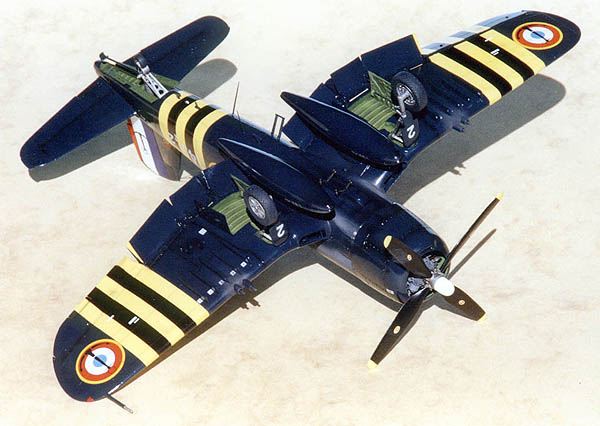 Vought F4U-7 Corsair by Darren Mottram (Academy, Heller and Others