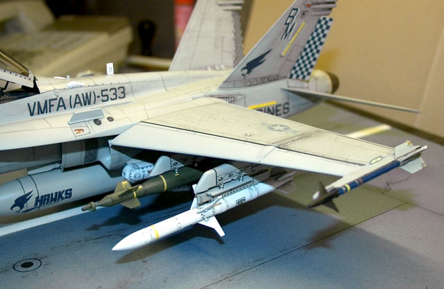 McDonnell-Douglas F/A-18D Night Attack Hornet by Douglas K.L. Chan