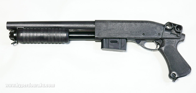 マルゼン　ca870 ポリスショットガン　本体＋自作エクステンションバレル マルゼン ca870 ポリスショットガン 自作エクステンションバレル