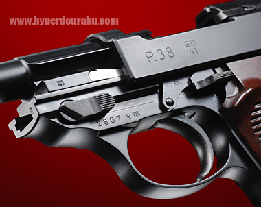 ガスガン リボルバー 18歳以上、エアガン ワルサーp38 他1個 ガスガン