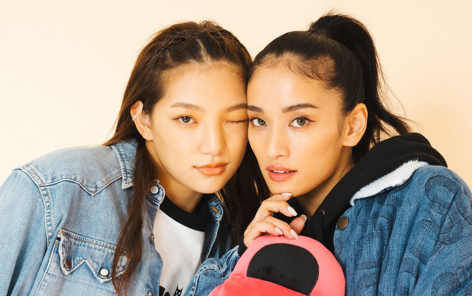 初期 ヒステリックグラマー '90 落書きウサギ ドクロ キャミソール Y2